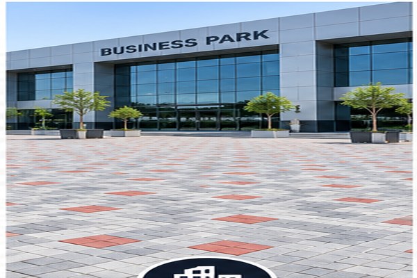 Commercial paving and construction project