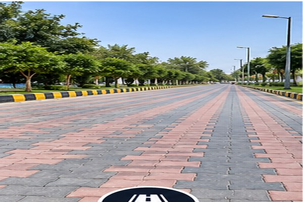 Interlocking road construction application in Lakhimpur Kheri