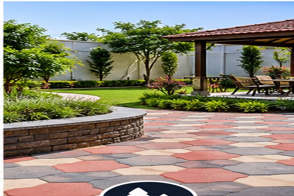 Paver landscaping and outdoor surface application