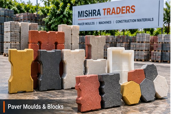 Road building and interlocking construction work by Mishra Traders