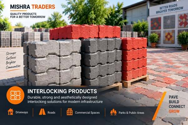 Interlocking road construction products from Mishra Traders